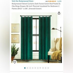 Blackout Velvet Curtains
